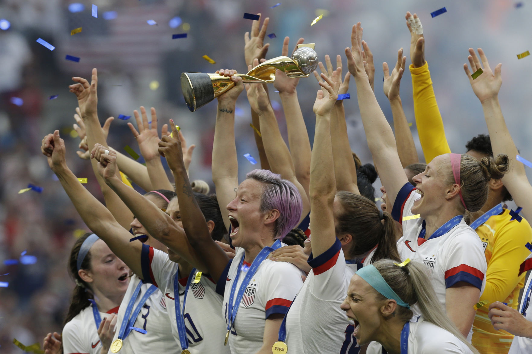 APTOPIX France US Netherlands WWCup Soccer